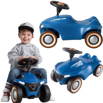 BIG JEŹDZIK CHODZIK BOBBY CAR NEO BLUE CICHE KOŁA