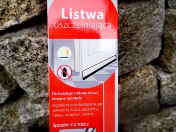 5x ЩЕТКА ДЛЯ УПЛОТНЕНИЯ ДВЕРИ 1М 34ММ