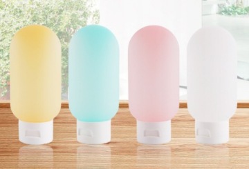 КОНТЕЙНЕРЫ БУТЫЛКИ ДЛЯ АМОЛЕТНОЙ КОСМЕТИКИ НАБОР КОСМЕТИЧЕСКОЙ СУМКИ ИЗ 9 ШТ.