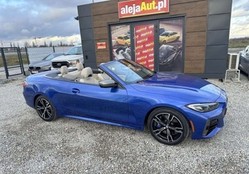 BMW Seria 4 G22-23-26 2021 BMW M4 M440i Cabrio 3.0 BENZ 431 KM 2021r 10.000 km Warszawa 3.0 Benzyna