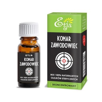 Olejek Komar Zawodowiec na komary i owady 10 ml - Etja