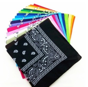 BANDANA CHUSTKA BANDAMA BANDAMKA APASZKA fiolet