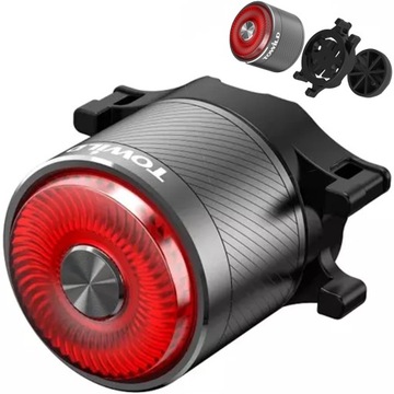 Tylna Lampka Rowerowa SMART STOP - Towild TL05 Inteligentny STOP
