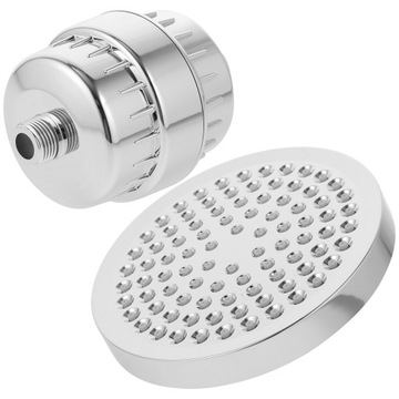 ДУШЕВАЯ ВЕРХНЯЯ С ФИЛЬТРОМ ДЛЯ СМЯГЧЕНИЯ ВОДЫ, ЖЕСТКИЙ АБС-пластик