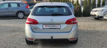 Peugeot 308 II 2014 Peugeot 308 1.6 HDI 120 kM Klima Nawigacja Temp LED Bluetooth Serwis GWARA, zdjęcie 7