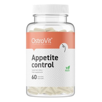 OSTROVIT APPETITE CONTROL 60 kapsułek NA ODCHUDZANIE DIETA VEGE ŻELAZO