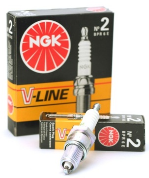 ŚWIECA ZAPŁONOWA NGK V-LINE 2 BPR6E 2268 FIAT FORD OPEL VOLVO WYPRZEDAŻ