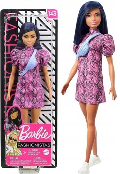 BARBIE FASHIONISTAS MODNA LALKA GHW57 NR 143