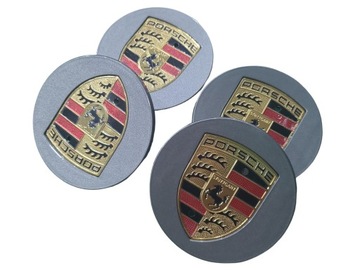 Dekielki do Porsche 65 mm Gray