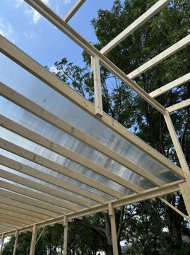 Строительный брус С24 45х45 100см, строганный