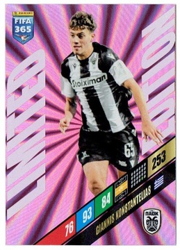 Panini FIFA 365 2024 Limited PAOK Konstantelias