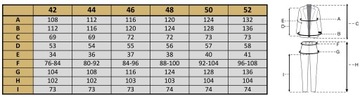 Komplet damski garnitur marynarka i spodnie POLSKI PRODUCENT duże rozmiary
