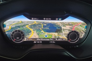 Просмотр Audi Virtual Cockpit SPORT Android Auto Maps