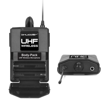 8-канальные беспроводные микрофоны Shudder SDR1084, 8 поясных микропортов