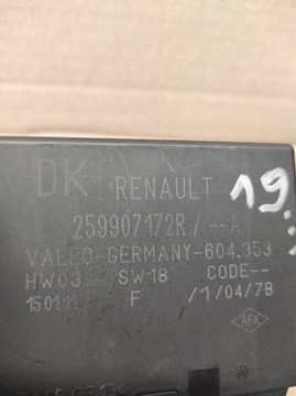 MODUL PARKOVÁNÍ PDC RENAULT SCENIC III 259907172R