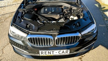 BMW Seria 5 G30-G31 Touring 520d 190KM 2018 BMW 520 190PS OPŁACONY Bezwypadkowy Automat, zdjęcie 37