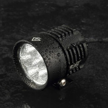 Светодиодные галогенные лампы для мотоцикла, 2 шт. L6X 60W 6000LM, лампы для фар, световая панель