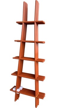 Podpora do roślin DRABINKA TYCZKA 50x18 cm ZESTAW 10SZTUK TERAKOTA