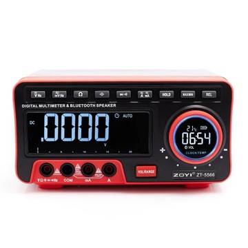 ЦИФРОВОЙ HD-МУЛЬТИМЕТР ZT-5566 TRUE RMS BLUETOOTH CE