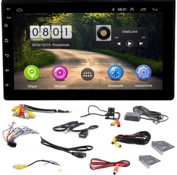 АВТОМОБИЛЬНЫЙ РАДИО 2 DIN ANDROID 11 GPS-КАМЕРА 2/16