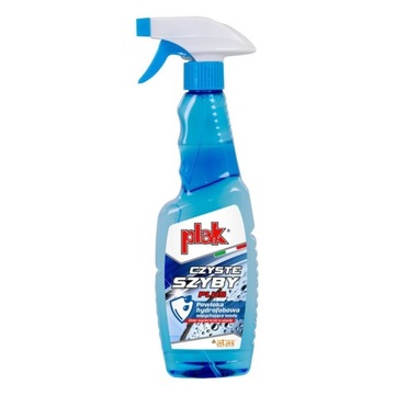 PLAK PŁYN DO MYCIA SZYB+POWŁOKA HYDROFOBOWA 550ml