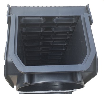 Odpływ boczny fi110 odwodnienie korytko denko lewe 105 MM