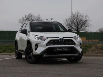 Toyota RAV4 V SUV 2.5 Hybrid Dynamic Force 222KM 2021 Toyota RAV4 Toyota RAV4 2.5 Hybrid Selection 4x4 Vat Marza Gwarancja Sa