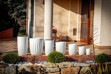 ЦВЕТОЧНЫЙ ГОРШОК ПОДСТАВКА ДЛЯ ЦВЕТОВ КРЫШКА ДЛЯ ЧАШИ КОРОБКА ДЛЯ ЦВЕТОЧНОГО ГОРШКА MIRA ВСТАВКА 25 x 30см