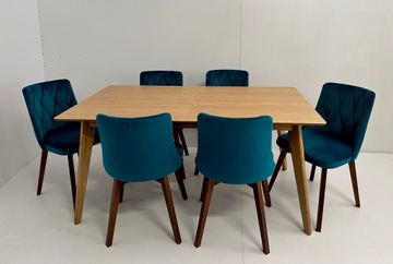 Rad-Stol Carlos прямоугольный раздвижной стол 130 х 80 х 77+2х40 см