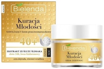 BIELENDA KURACJA MŁODOŚCI NAWILŻAJĄCY KREM 40+