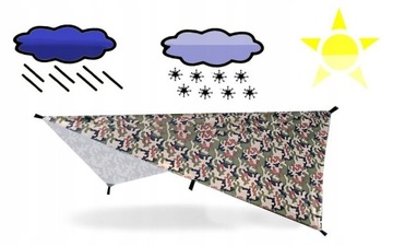 Пропитанный брезент. Комплект световых аксессуаров Open Moro.