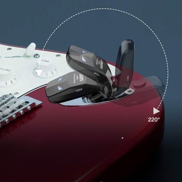 Беспроводная гитарная система 2,4 ГГц, приемник LEKATO WS80