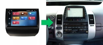 RADIO NAWIGACJA GPS TOYOTA PRIUS II XW20 2003-2009 ANDROID