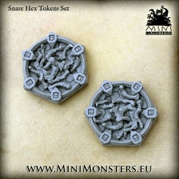 SNARE HEX TOKENS 2 szt - Warhammer Underworlds