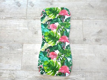 ВСТАВКА ДЛЯ КОЛЯСКИ, УНИВЕРСАЛЬНАЯ, ДВУХСТОРОННЯЯ, ХЛОПКОВЫЙ И МИНКИ ЦВЕТА