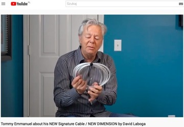 3-метровый кабель Tommy Emmanuel NEW DIMENSION David Laboga