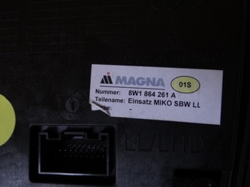 AUDI A4 B9 8W НАВИГАЦИЯ NAVI 3G+ MMI 8W0035035