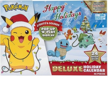 Jazwares PKW2751 Kalendarz adwentowy Pokemon 2022