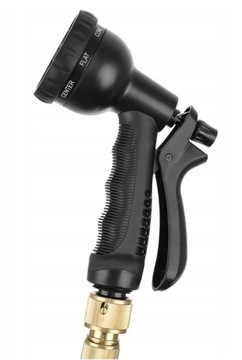 WĄŻ OGRODOWY ROZCIĄGLIWY 30m ZŁĄCZKI PISTOLET 8w1