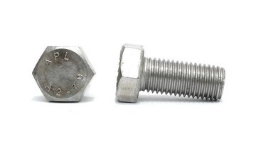 M10X20 ŚRUBA NIERDZEWNA SZEŚCIOKĄTNA INOX DIN 933