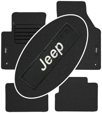 Jeep Cherokee V KL 2013- Dywaniki z WGRZEWKĄ