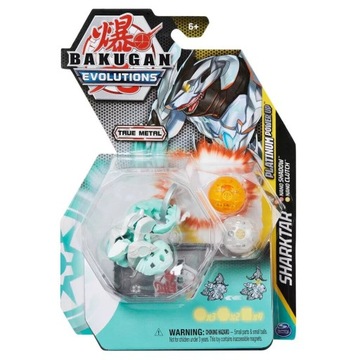 BAKUGAN EVOLUTIONS PLATINUM POWER SHARKTAR SHADOW