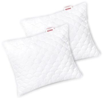 PODUSZKA 70x80 CM ANTYALERGICZNA GRUBA Z ZAMKIEM GRUBA TRWAŁA 2PACK PREMIUM