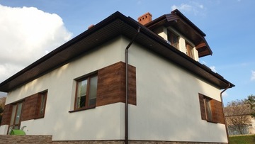 DESKA ELEWACYJNA ELASTYCZNA sztuka mahoń