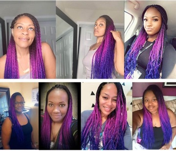 БРИТАНСКОЕ НАРАЩИВАНИЕ ДЛИННЫХ ВОЛОС ЦВЕТНЫЕ СИНТЕТИЧЕСКИЕ МОСТЫ ЖИВОЕ ОМБРЕ