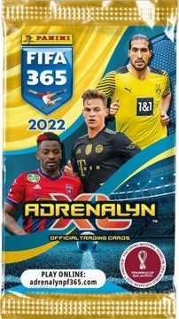 Мешок с футбольными карточками FIFA 365 2022 года