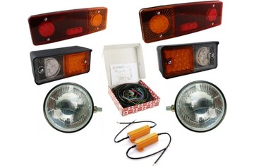 Instalacja łączona Ursus C360 reflektory lampy LED