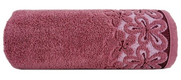 Ręcznik Bella 70x140 bawełna Greno purpurowy