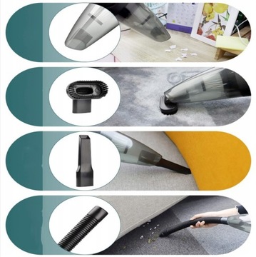 Беспроводная вакуумная очиститель портативная 6000pa 120 Вт