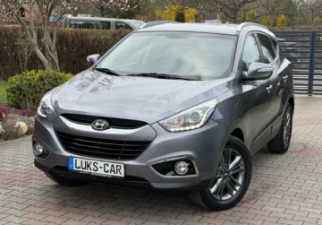 Hyundai ix35 SUV Facelifting 1.6 GDI 135KM 2014 Hyundai ix35 1,6 135KM Kamera Navi LED Climatronic Bezwypadkowy Dla wymaga